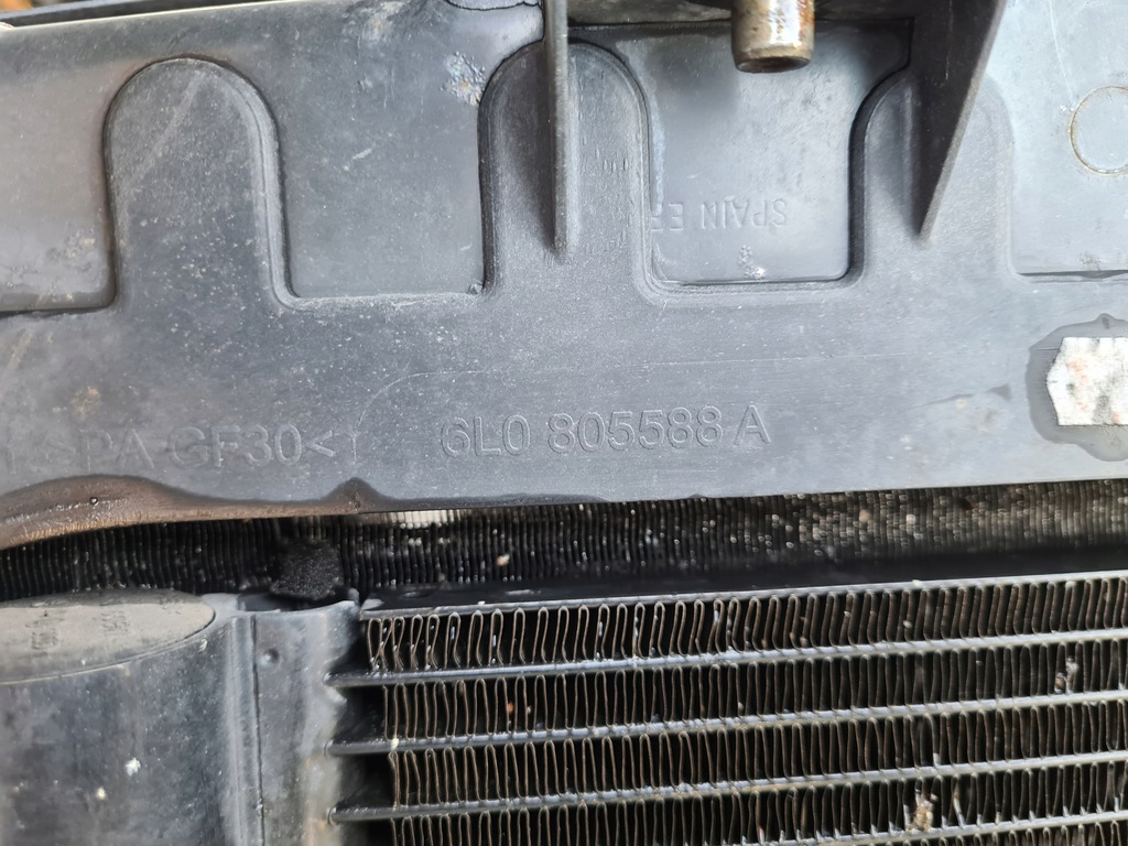 фото №8, Pas передний радиатор seat ibiza 3 cordoba 1.4 16v