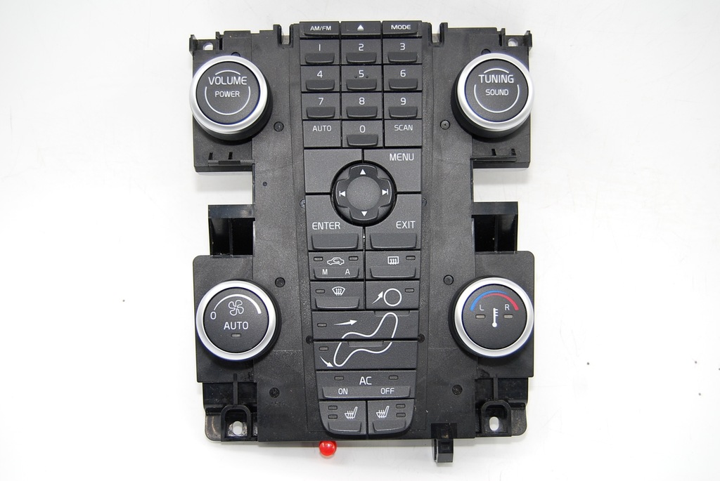 фото №1, Панель радио обдув кондиционера volvo v50 s40 ii c30 c70 lift fl 2007-2012
