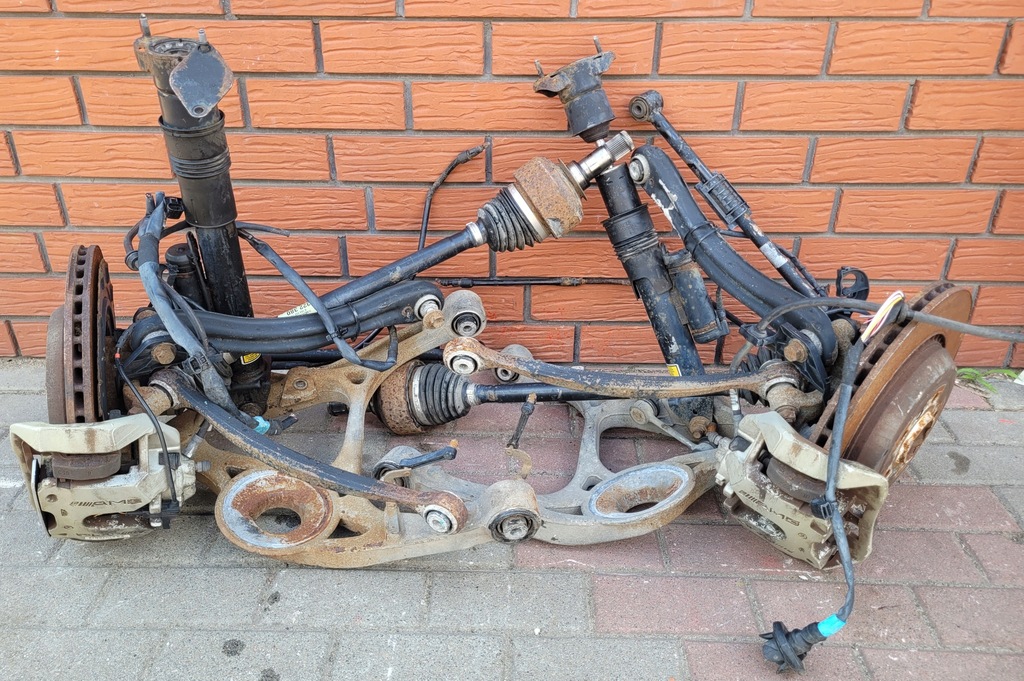 фото №1, Поворотный кулак рычаг приводной вал mercedes w164 amg