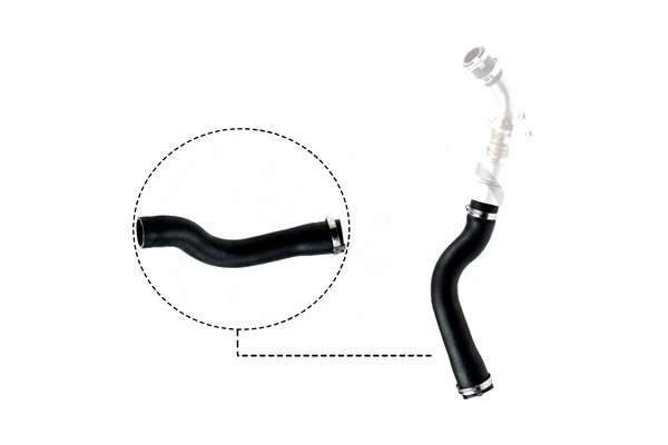 фото №1, Gates шланг радіатора land rover range rover iii 3.6d 04.06-08.12