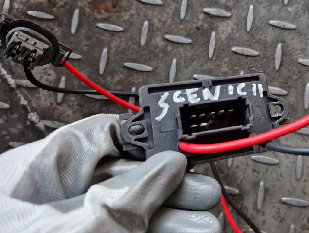 фото №2, Резистор вентилятор renault scenic ii 1.5dci