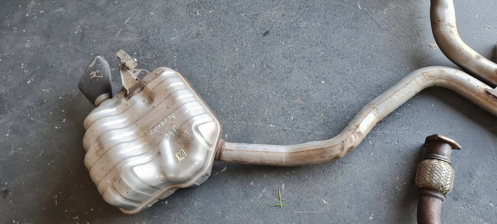 фото №8, A6 c7 4g lift глушник кінцевий середній система випускний 3.0 tfsi a7 4g