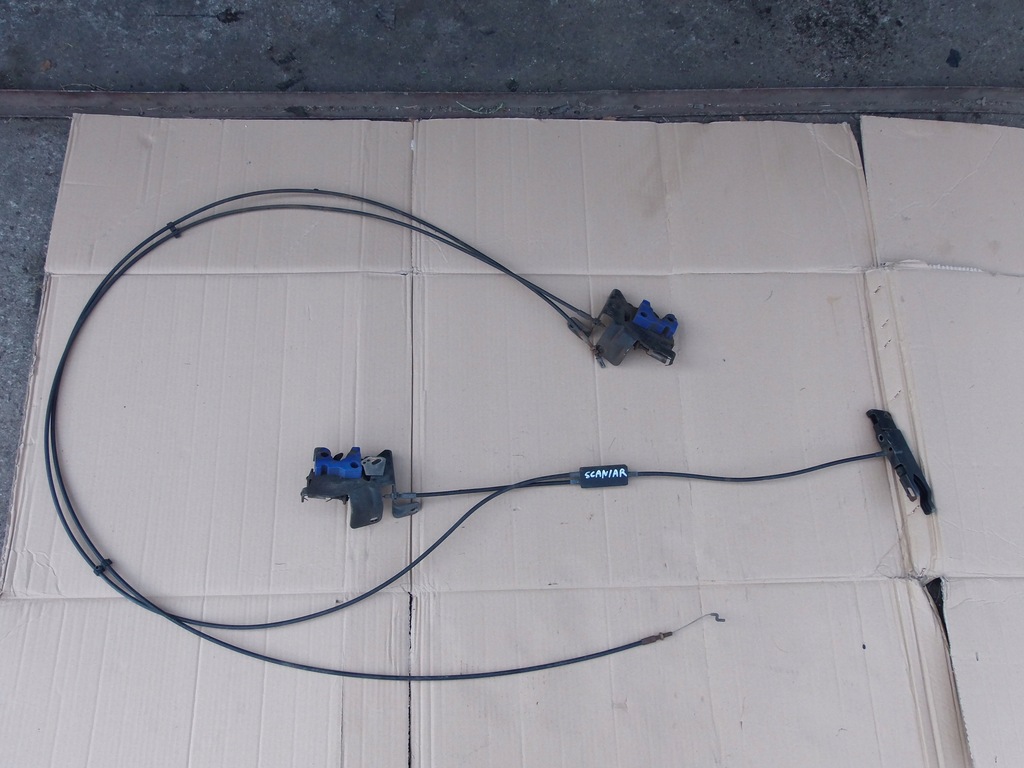 фото №1, Замок капот трос комплект 1800470 scania r xpi 400 440