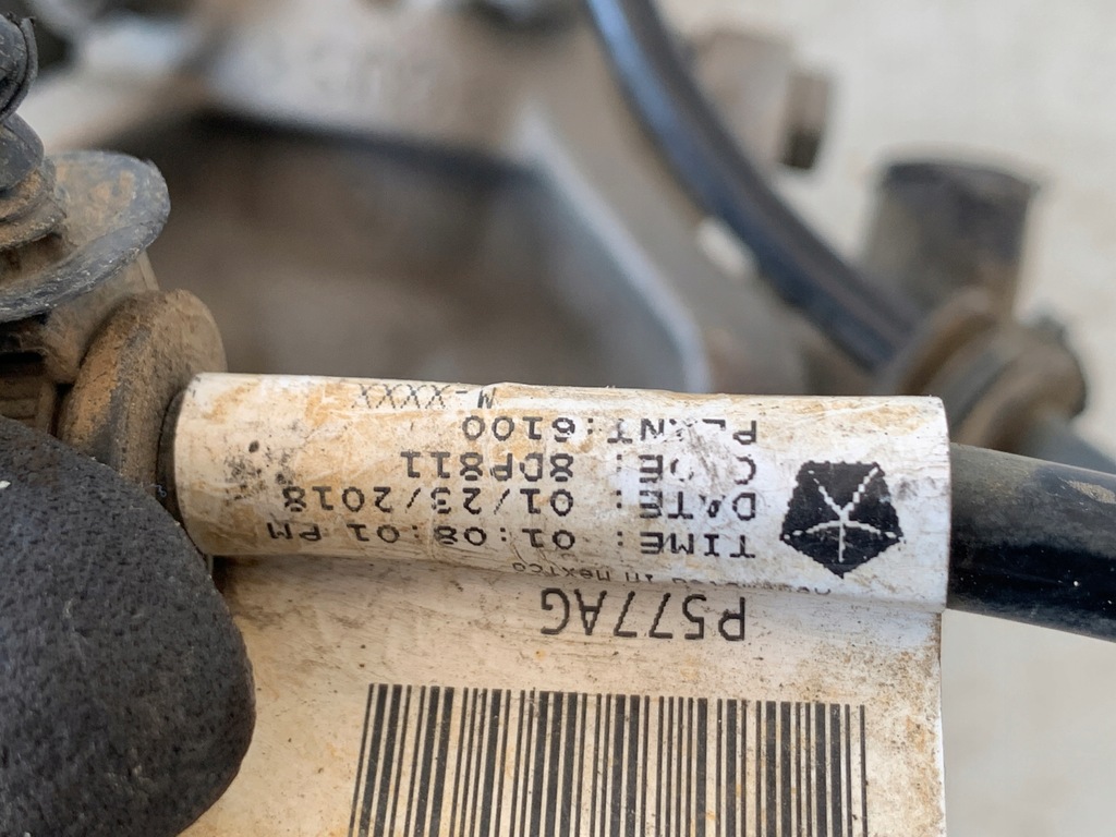 фото №7, $ супорт лівий задня chrysler pacifica ii 16-