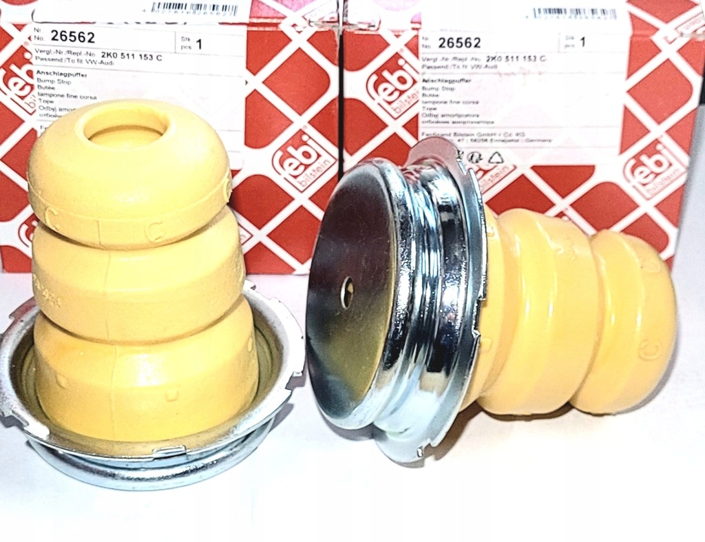 фото №1, 2× febi bilstein 26562 проставка резиновый, подвеска