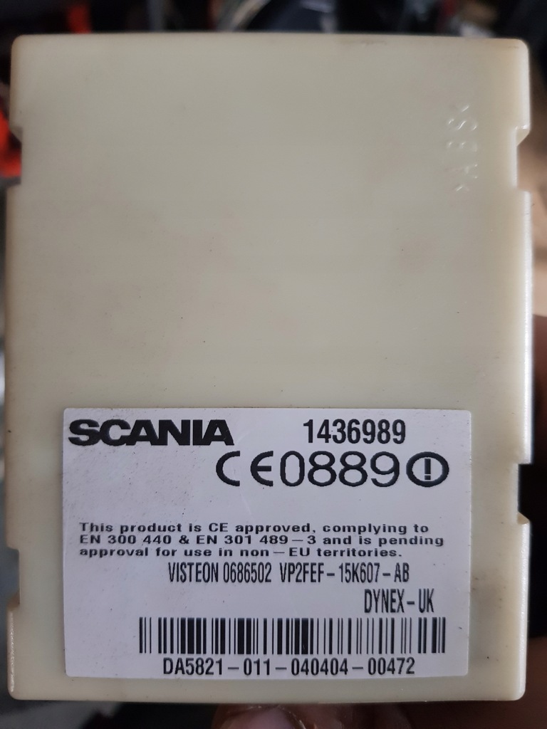 фото №1, Scania r блок управления движения 1436989