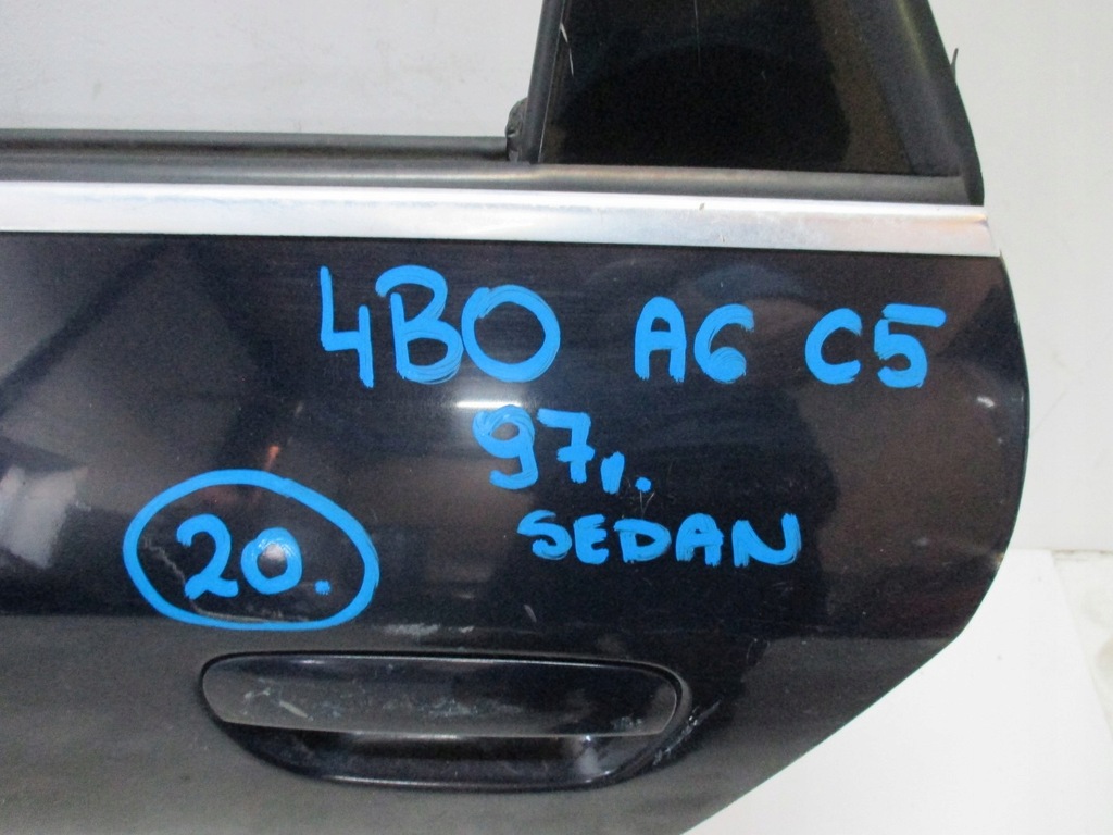 фото №10, Двері ліва задні audi a6 4b0 sedan 97r
