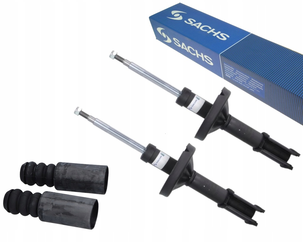 фото №1, Sachs 2x амортизаторы + защита i отбойники renault twingo ii перед