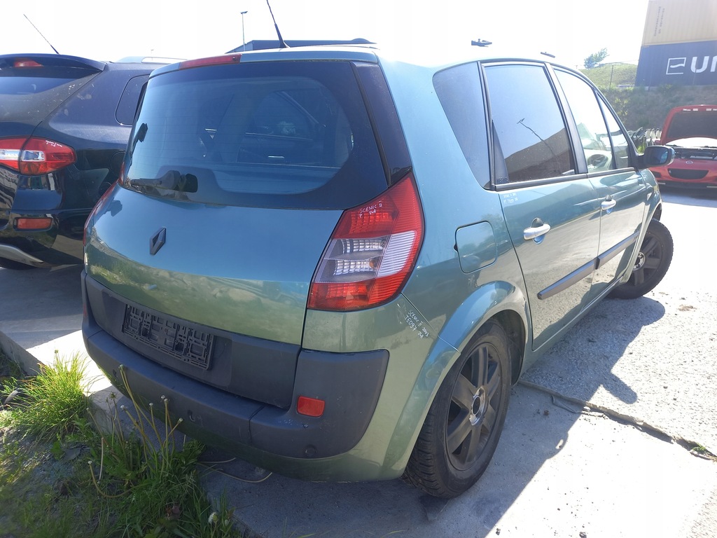 фото №14, Renault scenic ii капот кришка двигуна ted97