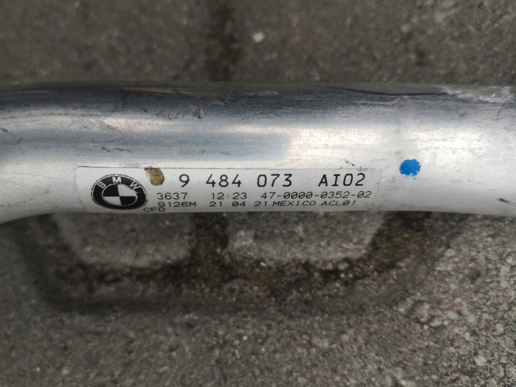 фото №3, Шланг трубка кондиціонера bmw x3 g01 g02 9484073