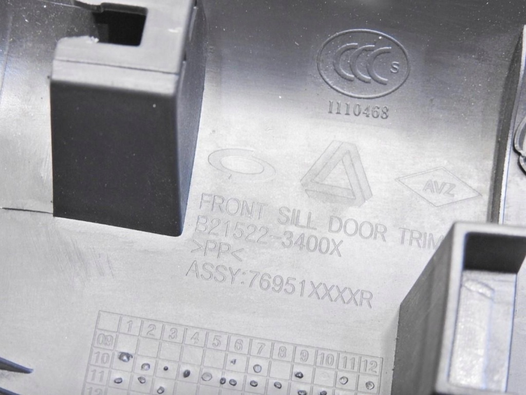 фото №5, Защита порог правый перед renault latitude 76951xxxxr