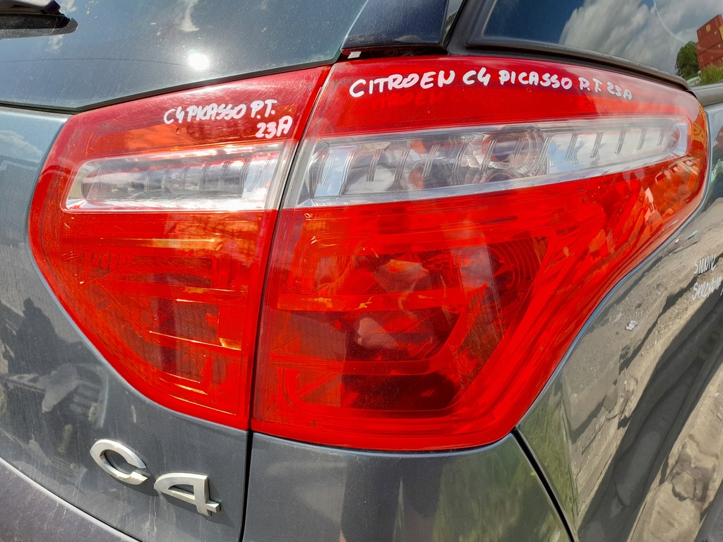 фото №13, Citroen c4 picasso лампа правий задня права крила