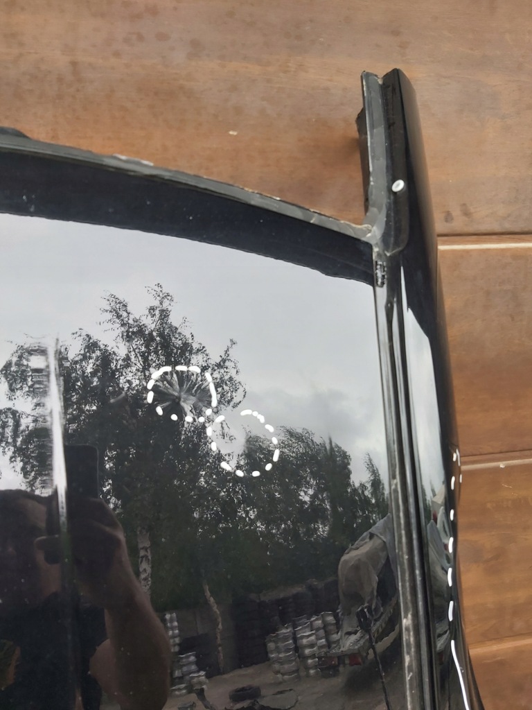 фото №8, Toyota c-hr крыша обшивка крыша chr