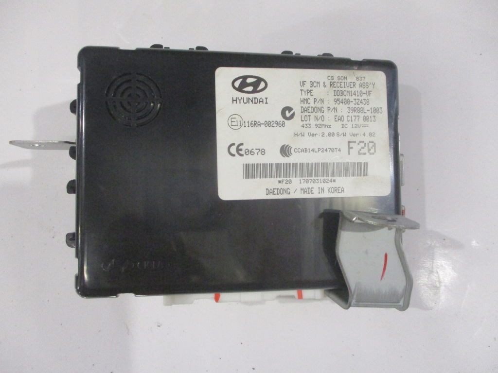 фото №1, Модуль блок управления bcm hyundai i40 116ra-002960