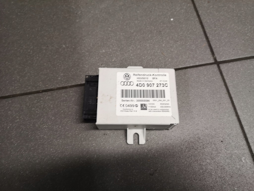 фото №1, Модуль тиску kół audi a6 c5 a8 d2 4d0907273c