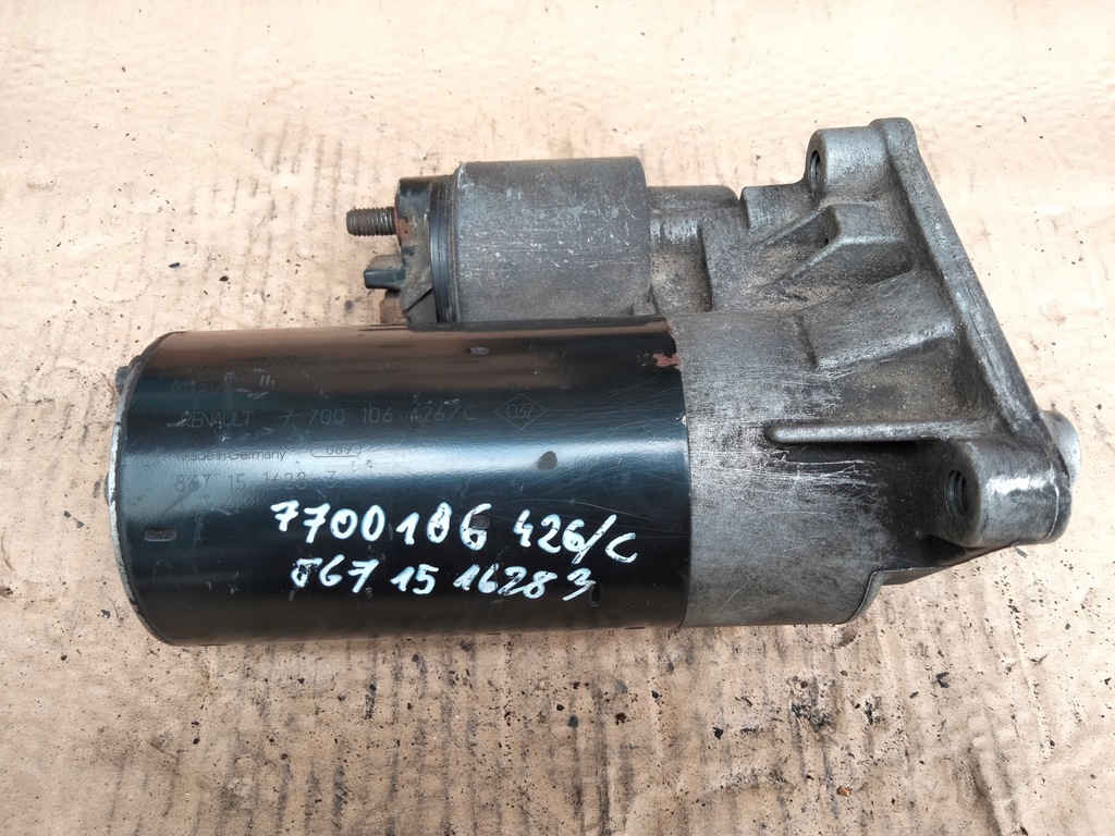 фото №1, Стартер renault megane i 1.9 d 7700106426c 7700106426