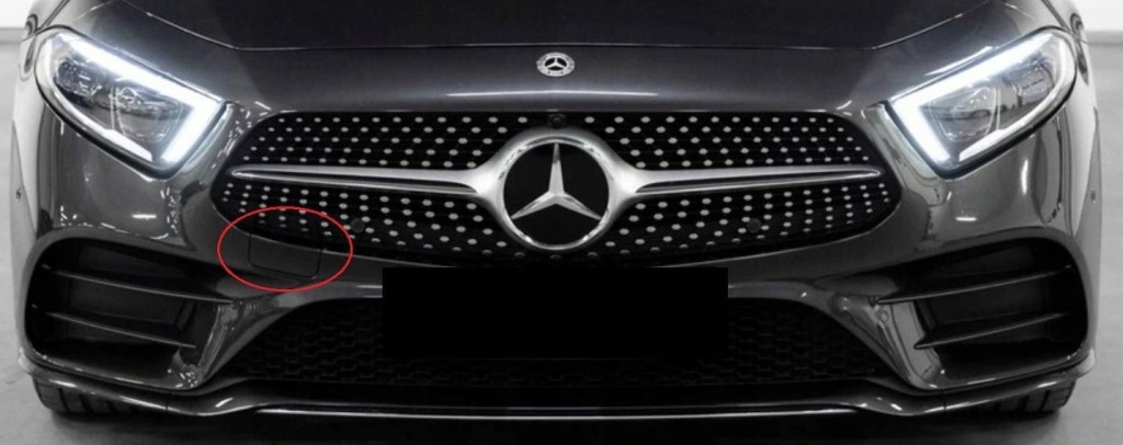 Mercedes cls c257 w257 amg 2018-2021 заглушка фаркоп передок  оригинал Доставка