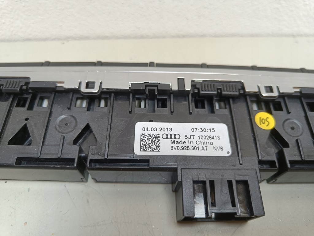 фото №10, Панель перемикачів audi a3 s3 8v 8v0925301at