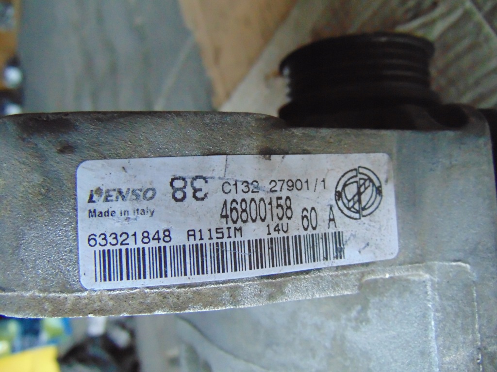 Генератор 46800158 fiat alfa romeo Доставка