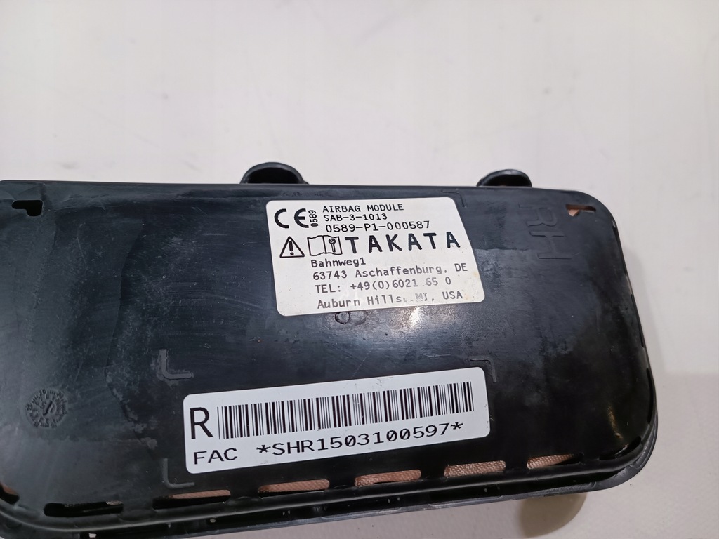 фото №8, Подушка подушка безопасности сиденье правая ford mustang vi cabrio 2015-