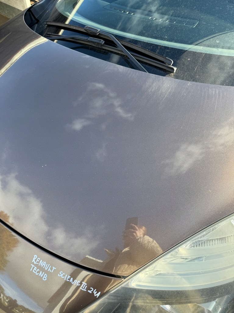 фото №8, Renault scenic iii капот крышка двигателя tecnb