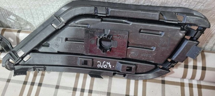 фото №4, Vw t-roc 2ga решётка бампера задняя задняя