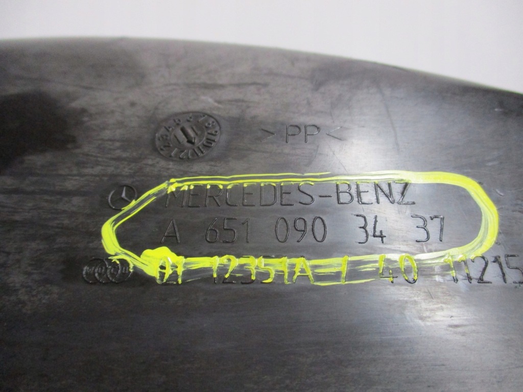 фото №5, Впуск повітря mercedes a6510903437