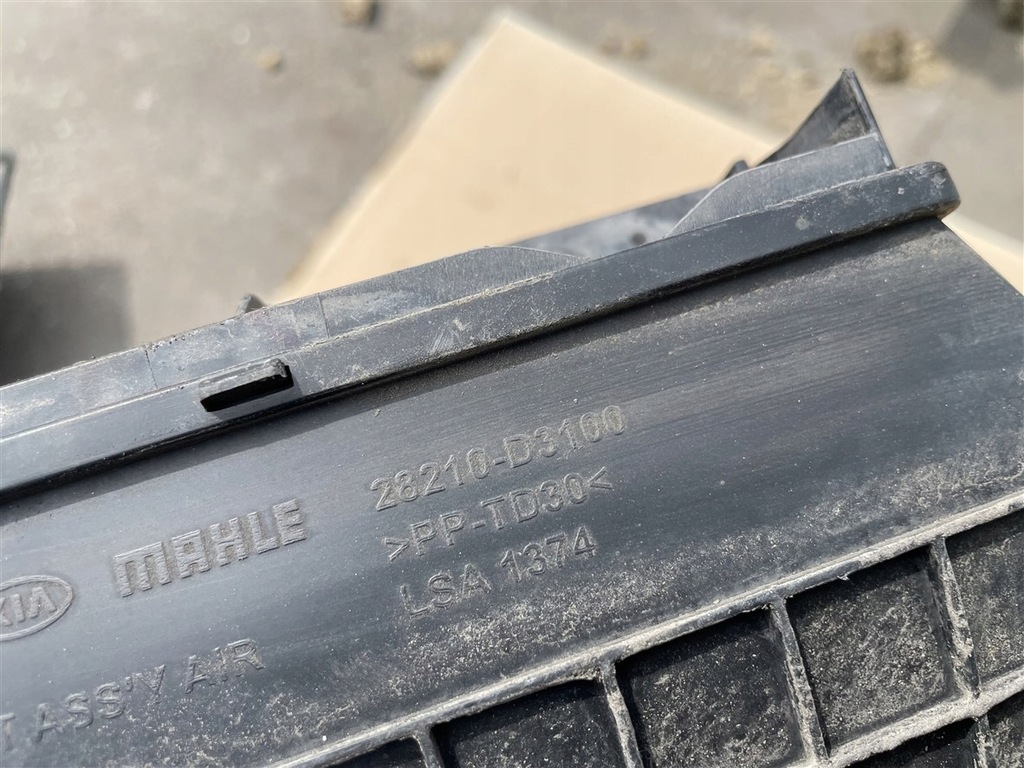 фото №6, Ловушка воздуха w pas передний 1.7 crdi 28210-d3100 hyundai tucson 3 iii