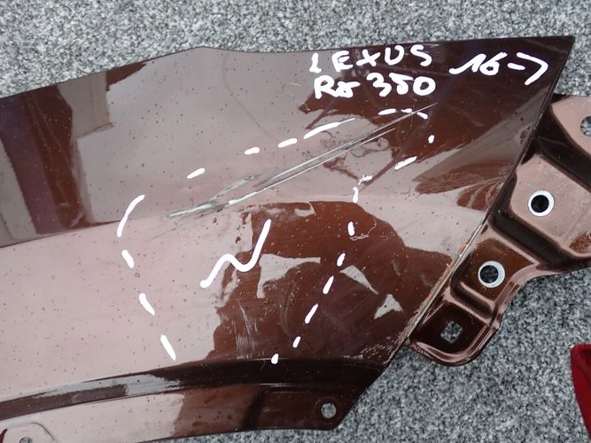 Lexus rx350 16-20 крило правий передній перед Зі Шроту