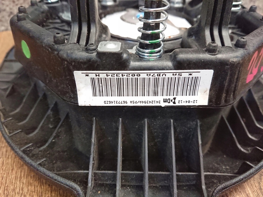 фото №8, Cit berlingo 3 iii lift подушка водія подушка безпеки