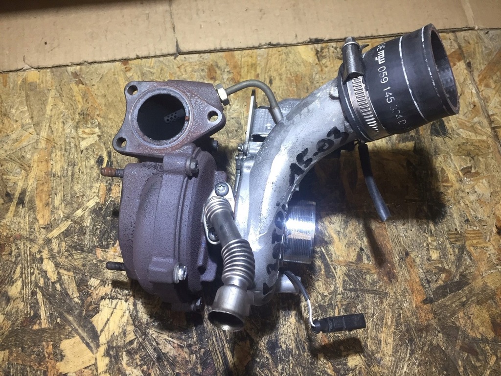 фото №10, Audi a5 8t 3.0 tdi турбонагнетатель 059145722s