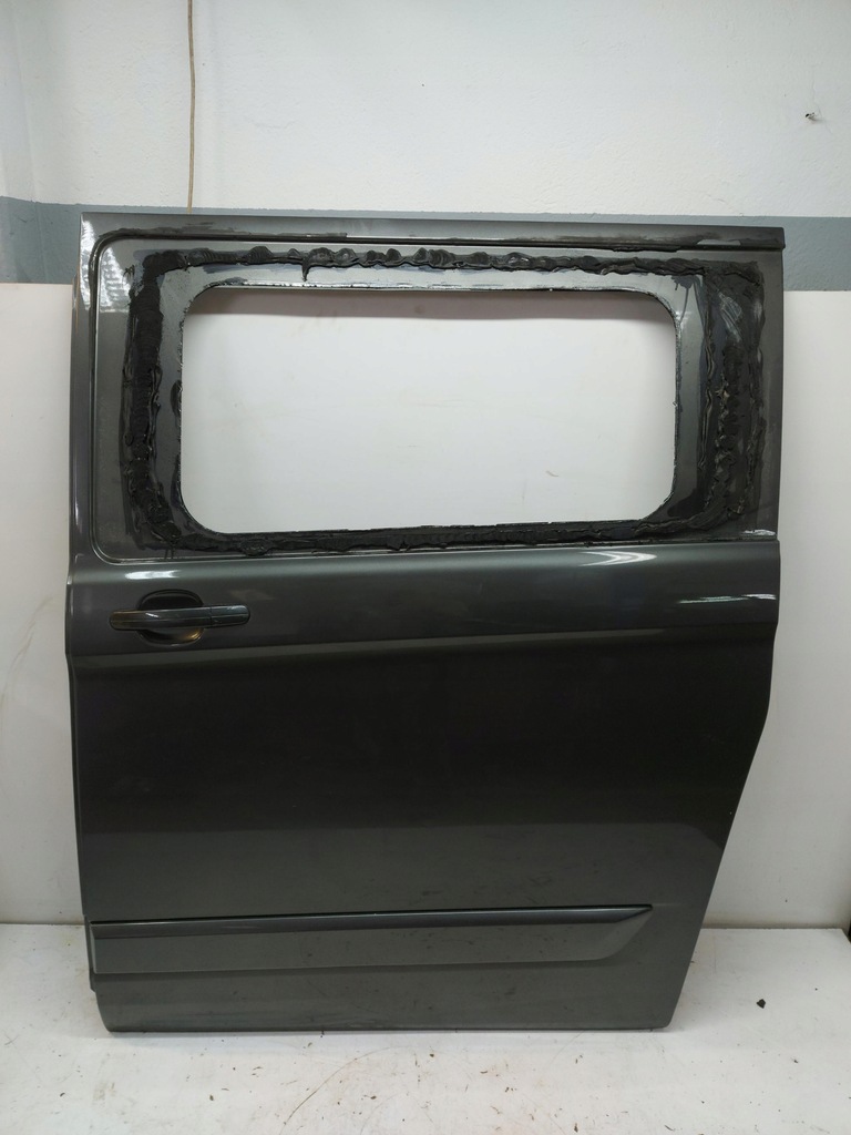 фото №2, Ford transit custom двері ліва бічний szary magnetic