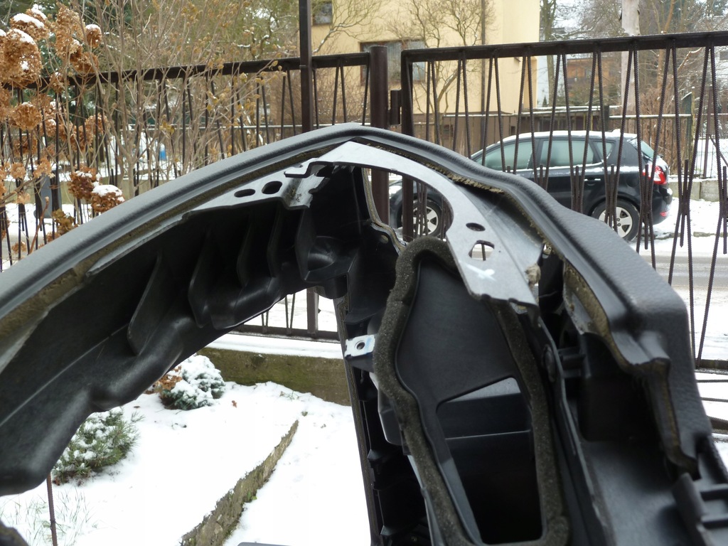 фото №5, Audi q7 05-15 консоль панель приладів eur.