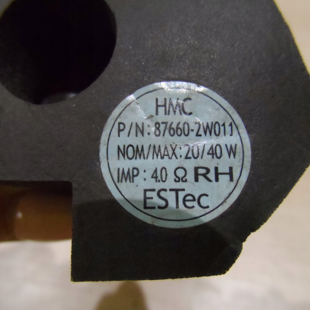 фото №15, Динамик динамик оригинал hyundai santa fe iii