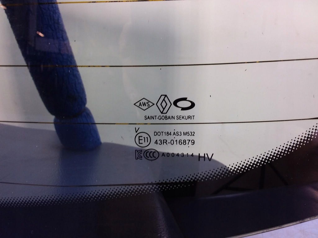 фото №2, Renault koleos ii скло задня кришки задня