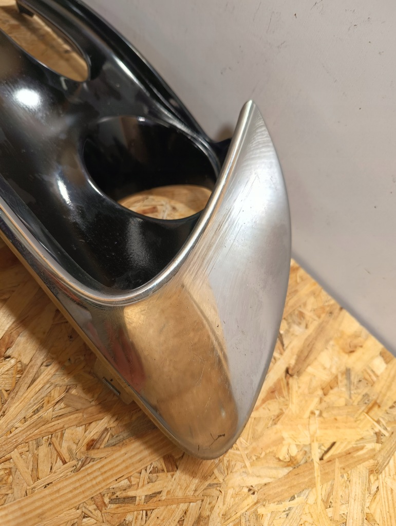 Решітка бампера ліва протитуманна фара led хром renault scenic 3 рестайлінг  623845685r Оригінал