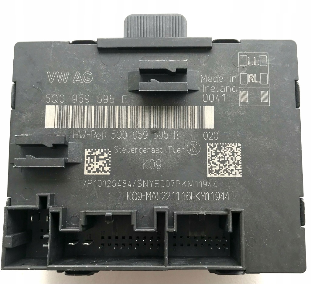 фото №1, Vw skoda audi seat модуль двері 5q0959595e