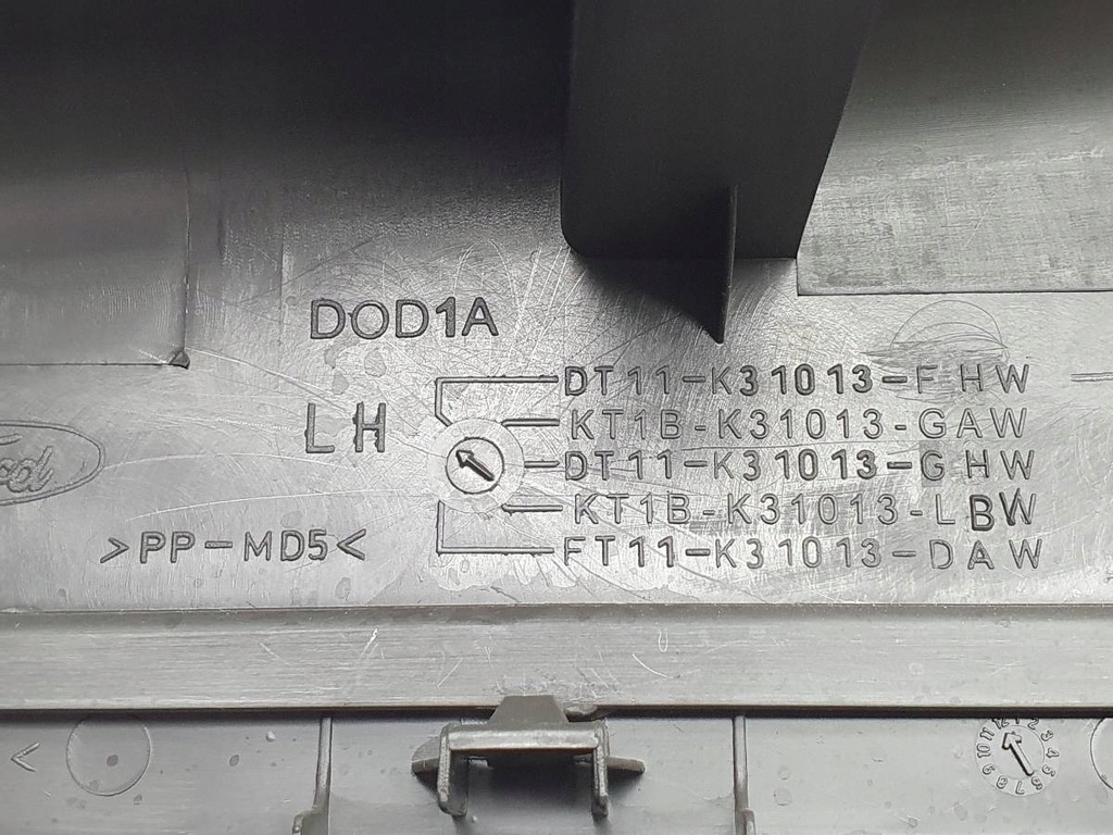 фото №8, Обшивка багажника задня задній лівий ford transit connect mk2 dt11-k31013-fhw