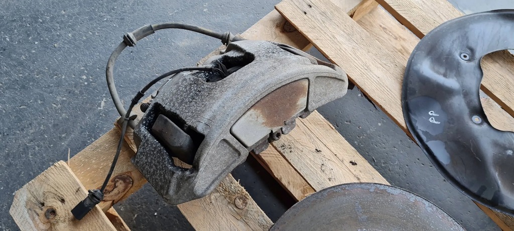 фото №16, A6 c7 4g lift супорт супорти перед набір гальмівні диски 356mm a4 s4 b8 a5 s5 a7 4g