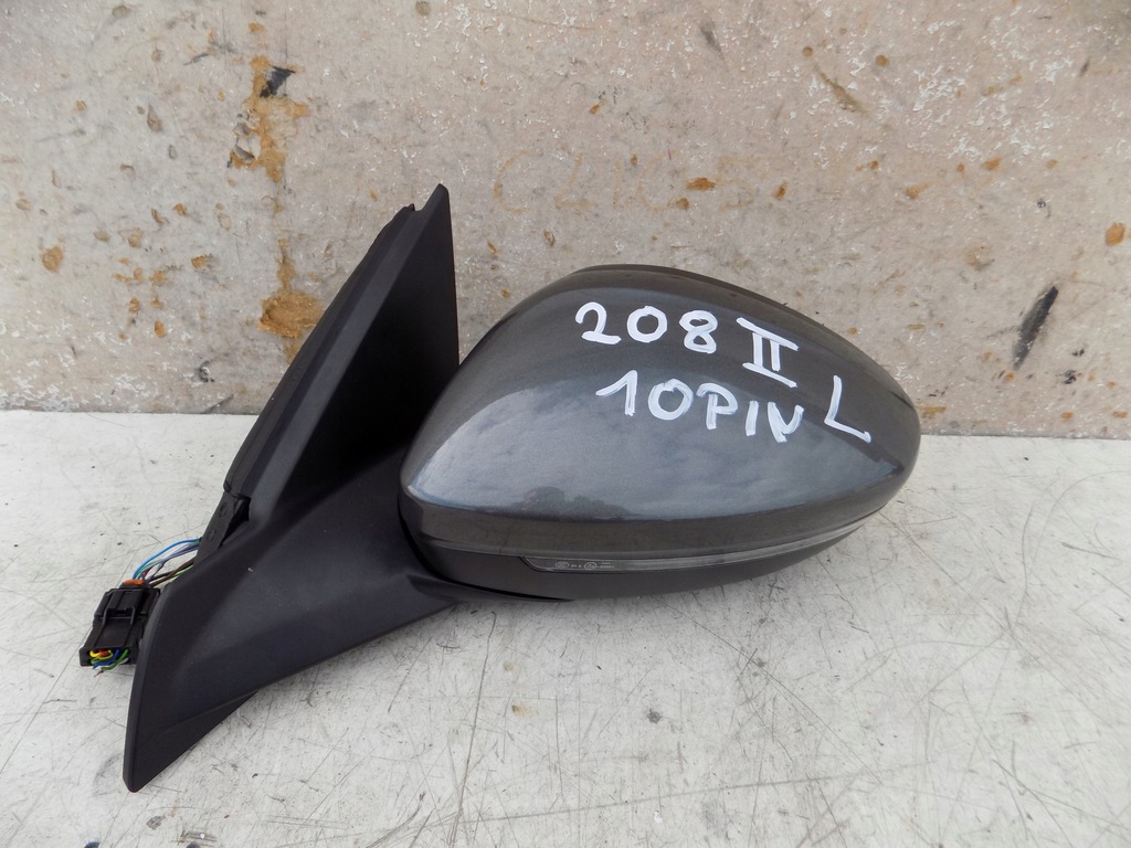 фото №1, Дзеркало ліва peugeot 208 ii 10pin