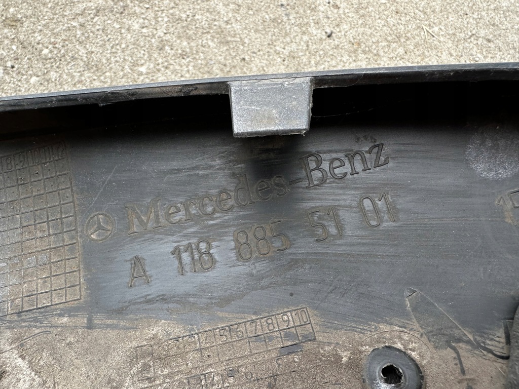 фото №9, Молдинг бампера перед ліва mercedes cla w118