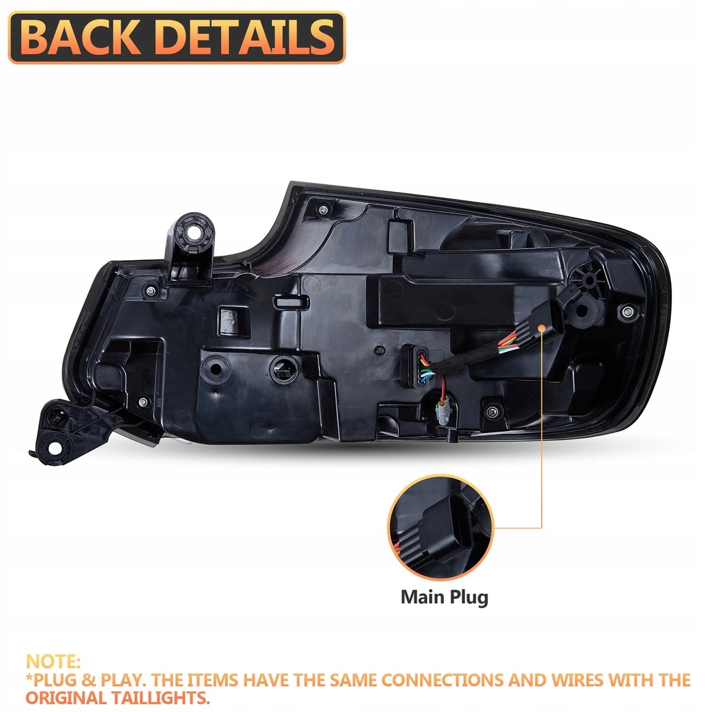 фото №14, Лампы задняя ne kpl vland led тюнинг m2-look bmw 2 f22 f23 f87 2014-2021