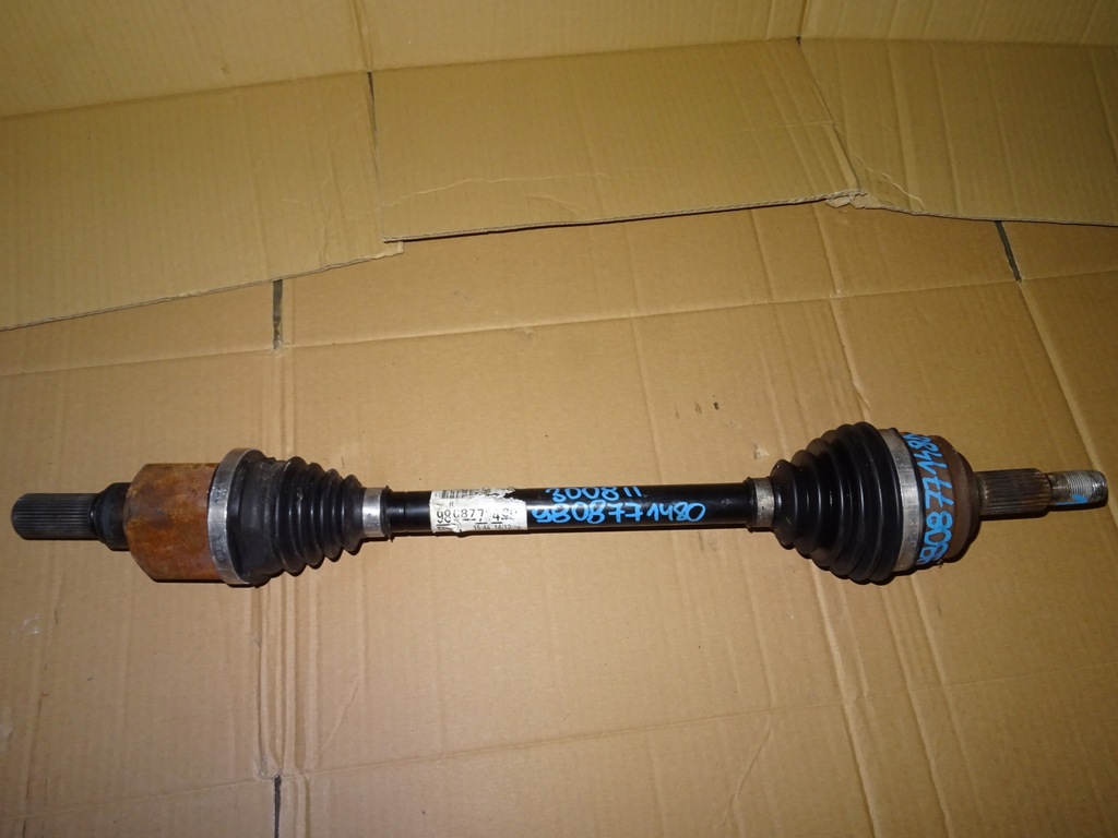 фото №1, Peugeot 3008 ii привідний вал ліва 9808771480