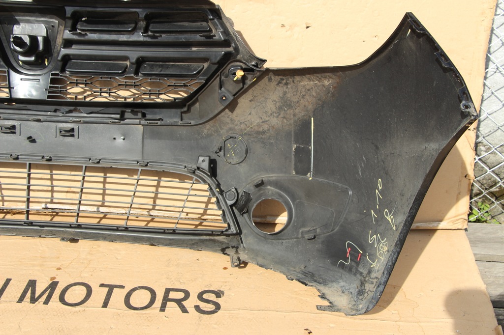 фото №8, Бампер перед передній dacia dokker ii lodgy lift + решітка радіатора решітка радіатора 2017+