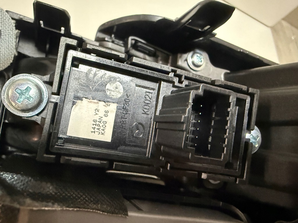 фото №10, Mazda cx-5 i lift 15-17 туннель средний панель управление радио чехол