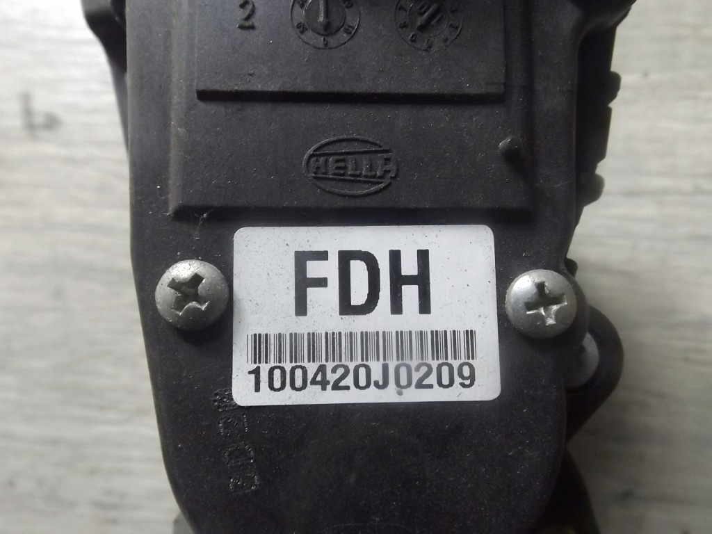 фото №2, Педаль газу потенціометр kia ceed i 100420j0209