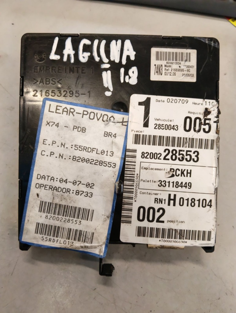 Купить Коробка предохранителей модуль bsi 8200228553 оригинальный номер