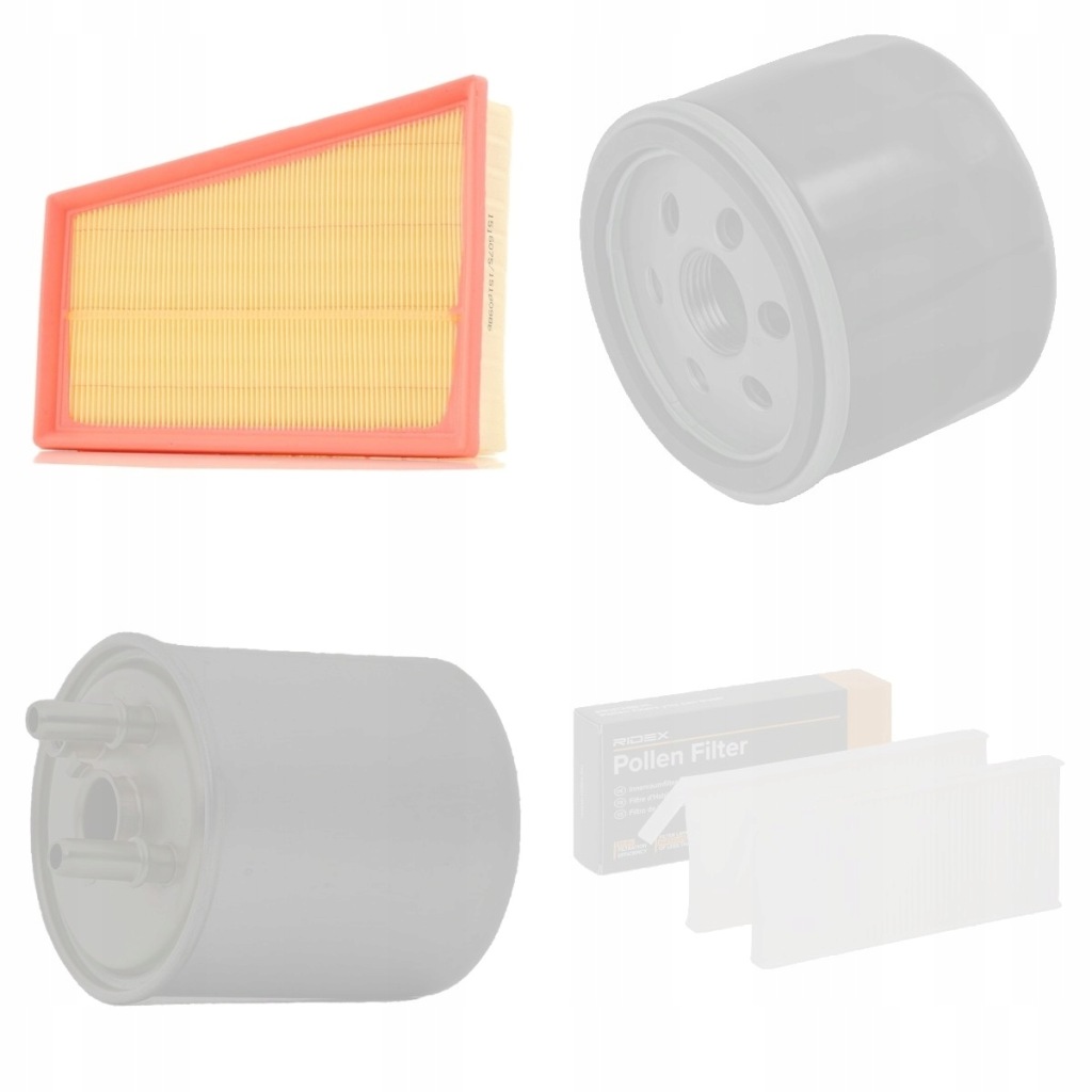 Ridex набор фильтров do renault kangoo express fw0/1 Цена