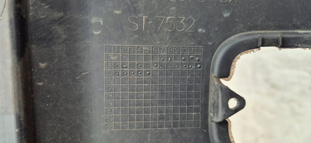 Fiat ducato lift 14- уголок бампера правый перед нелакированный org Киев