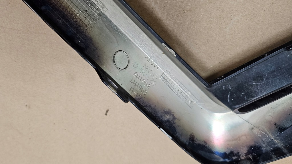 фото №8, Молдинг бампера перед ліва bmw 7 g11 g12 8061118